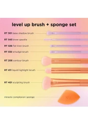 Real Techniques Level Up Brush And Sponge Kit
