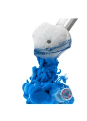 Disposable Toilet Bowl Brush Refills 30 pcs, Bathroom Scrubber Wand Replacement Cleaner Pads for Sink Bathtub Wash Basin &amp; Toilet Bowl.