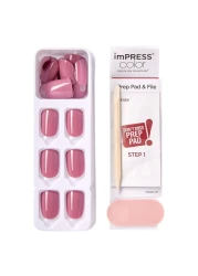 كيس إمبريس كولور بريس أون مانيكير أظافر إصطناعية تثبت بالضغط - بيتال بينك KIMC005C