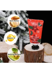 2024 Limited Edition Advent Calendar Christmas Gifts Bath Sets for Women 24pcs Spa Gift Set HandFoot Cream Body Scrub Bubble Bath Shampoo Candles Keychain Body Lotion Shower Gel Bath Bomb