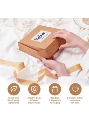 Gifts for Women BFFLOVE Gift Set for Women 5pcs Cherry Blossom Spa Set Birthday Gifts for Women with Massage Oil Scented Candle Bath Salts Hand Cream Mothers Day Gifts