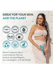 ALOE UP Ice Sunburn Relief Jelly - Pure Aloe Vera Gel Sunburn Relief for Adults &amp; Kids, Aloe Vera Gel Face &amp; Body, Natural Cruelty-Free Aloe Gel, Aloe Vera Gel Skin Lotion - 4 Oz (2pack)