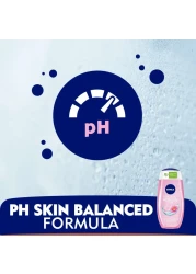 نيڤيا جل الاستحمام واترليلي آند أويل، بزيوت العناية، 250 مل عبوة تحتوي على ٣