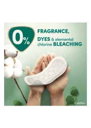 Carefree Organic Cotton Normal Unscented 30 Pantyliners White