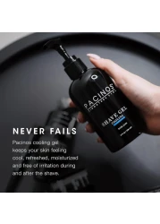 Pacinos Shave Gel - Cooling Gel with Aloe Vera - Moisturizing Mens Shaving Gel - 8 Fl. Oz