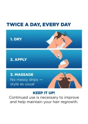 Mens Rogaine Extra Strength 5% Minoxidil Reactivates Topical Solution Regrowth Treatment Oil 60ml