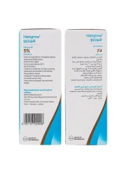 Hairgrow 5% Minoxidil 50 ML Fight Hair Loss and Boost Regrowth (Pack of 6)