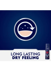 نيڤيا مزيل للعرق للرجال، دراي إمباكت، بخاخ 150 مل عبوة تحتوي على ٣