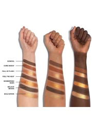 MORPHE35U Makeup Palette Gilded Desert Artistry Palette with Deep Metallics Shimmers Matte Pressed Pigments Made to Build Blend Layer for Everyday Versatile Makeup Looks 198 oz