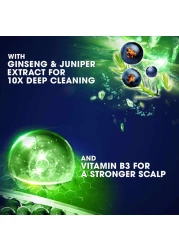 شامبو وبلسم كلير ٢في١ للرجال، شامبو ضد القشرة، هيربال إنفيوجن، شعر ١٠٠٪ بدون قشرة^، وفروة رأس مغذاة، 200 مل