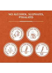 Dabur Vatika Naturals Moroccan Argan Soft And Silky Hair Cream Brown 140ml