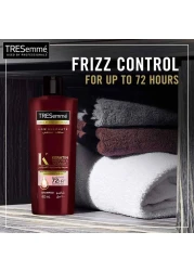 تريسمي شامبو نعومة وإنسيابية الكيراتين بزيت الأرغان إستمتعي بالتحكم بالتطاير حتى 72 ساعة 400 ملل