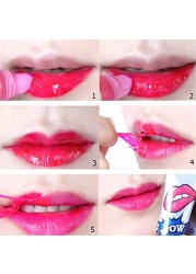 Romantic bear 6-Piece Peel-Off Lip Gloss Mask Tint Pack - (Multicolour)