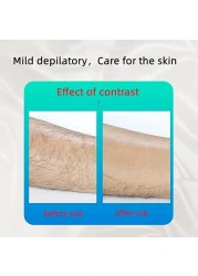 2022 New Bleame Crystal Hair Eraser,Magic Crystal Hair Removal,Exfoliation Painless Hair Removal Tool for Men & Women,Soft Smooth Silky Skin, Full Body Hair Removal, Blue