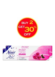 Nair Hair Remover Rose Fragrance Cream White 110g Pack of 2