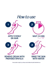 VEET Professional 2 Minute Hair Removal Cream For All Skin Types with Shea Butter Effective Full BikiniPubic Hair Removal Gel Dermatologically Tested 135 FL OZ Bottle wSpatula Purple