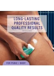 SchickHydro Silk Sugar Wax Roller for Body Pubic Hair Removal Roll On Wax Kit Soft Wax Hair Removal Wax Body Wax Kit Bikini Line Hair Removal