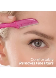 شيك هيدرو سيلك تاتش آب شفرة حلاقة متعددة الألوان، حزمة من 3