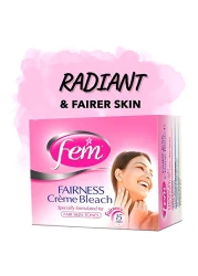 Fem Apple And Peach Fairness Cream Bleach Pink 50g