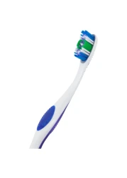 كولجيت 360 فرشاة أسنان متوسطة الحجم مع منظف اللسان حزمة متعددة 2 قطعة