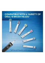 Oral-B Vitality 100 Black Electric rechargeable toothbrush with UAE 3 pin plug