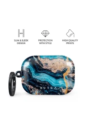 Elegant Protective Case For Apple AirPods Pro 2nd Generation AirPods Pro 2 Cover Charging LED Visible Blue