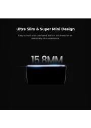 BRAVE 10,000mAh Magnetic Wireless Power Bank with Stand, 15W Wireless Portable Charger with 20W USB C Charging, MagSafe Battery for iPhone 16/16 Pro/16 Pro Max, Samsung S24/S23/S22 - BP-20