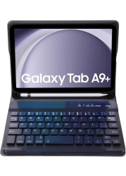 Keyboard Case for Samsung Galaxy Tab A9+ 2023 SM-X210 / SM-X215 / SM-X216 with S Pen Holder，Protective Cover Case with Detachable Wireless Keyboard for Samsung Galaxy Tab A9 Plus 2023 &ndash;Black