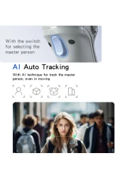 Yesido SF18 Phone Gimbal Stabilizer Handheld Selfie Stick