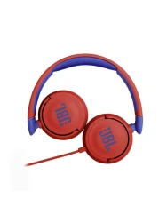 JBL JR310 Wired Headphone Volume Control Over-Ear For Kids Red