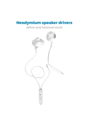 Philips 1000 Series Wired In-Ear Headphones TAUE101BK White