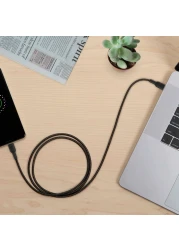 Belkin Boost Charge Braided USB-C To USB-C Cable Black