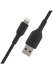 بوست تشارج كابل مضفر من USB-C إلى USB-A ـ 2 متر - أسود