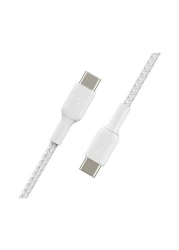Belkin BoostCharge USB-C To USB-C Data Sync Charging Cable 1m White