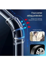 Honor X9c Phone Case, Clear TPU Soft Silicone Protective Cover, Reinforced Corners, Scratch Resistant, Transparent