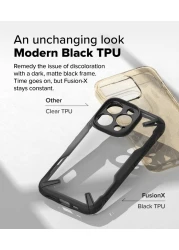 Ringke - iPhone 16 Pro Max Case Cover , Fusion X Series , Black