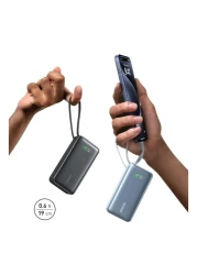 أنكر نانو باور بانك مع كابل يو أس بي-Cسي _أسود_ 20000 مللي أمبير 30 وات