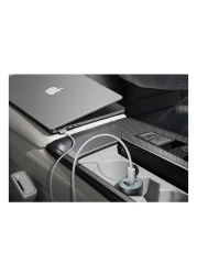 Anker 335 Car Charger With USB-C Cable And 2 USB-C 1 USB-A Ports Black 67W