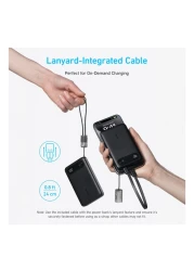 أنكر بي دي باور بانك 10000 مللي أمبير، 22.5 واط - أسود