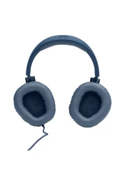 جي بي إل كوانتم 100 سماعات رأس الألعاب فوق الأذن مع ميكروفون بوم بتركيز صوتي قابل للفصل - أزرق