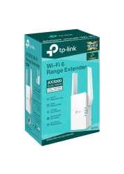 TP-Link AX3000 Dual-Band Wi-Fi 6 Range Extender RE705X White