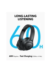 Anker Soundcore Q11i Truly Wireless Bluetooth Over-Ear Headphones Black