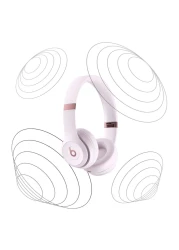 Beats Solo 4 Wireless Bluetooth On-Ear Headphones Cloud Pink