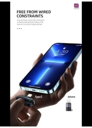 Wireless Lavalier Microphone Compatible for All Devices for YouTube/Reel/Shorts/Videos/Meeting/Teaching/Conference (K81 for Type-C and iPhone)