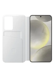 Samsung Smart View Wallet Case Cover for Galaxy S24+ White