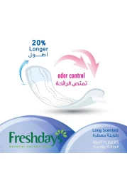 Freshdays Natural Cotton Feel Long Scented Pantyliners 72 Count
