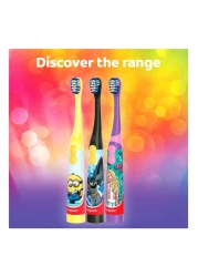 فرشاة أسنان كولجيت للأطفال منيونز بالبطارية - ناعمة - 1 عبوة
