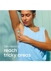 جيليت سيمبلي فينوس 2 موس حلاقة للإستعمال مرة واحدة _أزرق 12 أمواس حلاقة