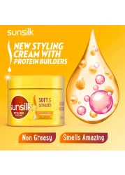 Sunsilk Styling Cream For Soft &amp; Smooth Hair 275ml Pack of 2