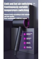 مجفف شعر قابل للطي عالي الأداء